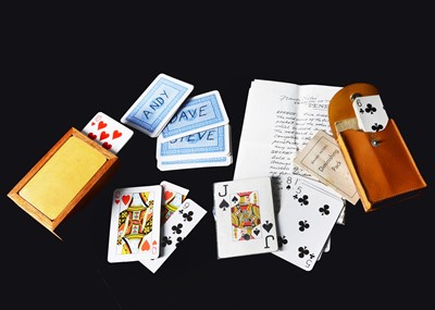 Lot 87 - Five vintage magic card tricks