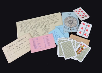 Lot 89 - Five vintage magic card tricks