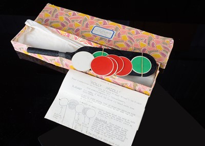 Lot 114 - A vintage magic trick Polly Paddle