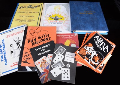 Lot 138 - A collection of magic pamphlets and instructions