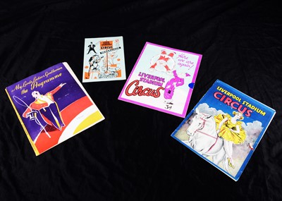 Lot 141 - Four art deco circus programmes