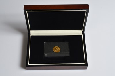 Lot 1 - A Roman Emperor Tiberius Gold Aureus coin