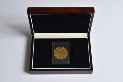 Lot 3 - A Spanish Carlos III 8 Escudo gold coin