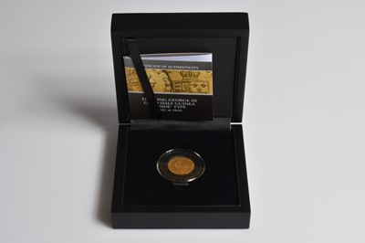 Lot 4 - A George III gold half guinea
