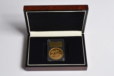Lot 6 - A Queen Victoria Quintuple gold sovereign