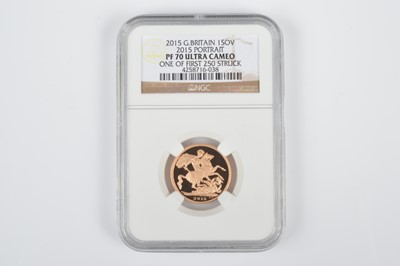 Lot 14 - An NGC graded Elizabeth II gold Full sovereign