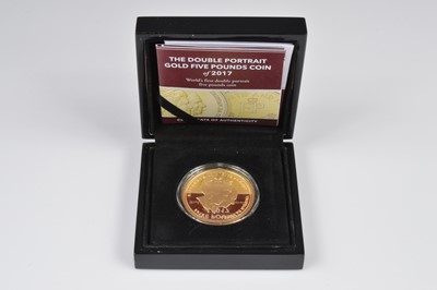 Lot 22 - An Elizabeth II Quintuple gold sovereign