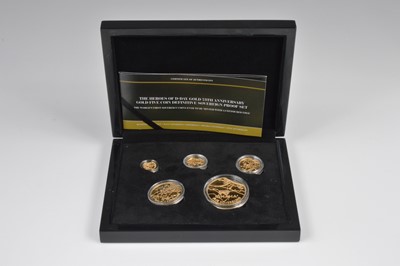 Lot 46 - An Elizabeth II Commemorative five gold coin set
