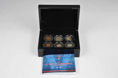 Lot 63 - A Bradford Exchange The VE Day 75th Anniversary British Coin set