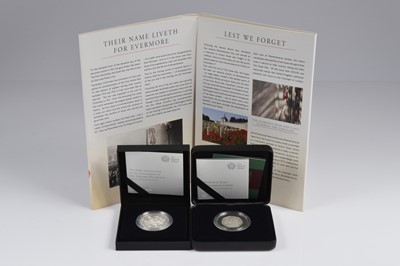 Lot 72 - Four modern silver commemorative coins