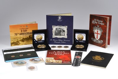 Lot 73 - A small group of modern commemorative coins