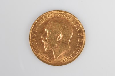 Lot 86 - A George V full gold sovereign