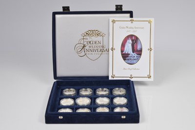 Lot 93 - A Westminster Mint set of twelve silver proof commemorative coins