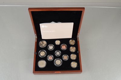 Lot 115 - Royal Mint 2017 Premium Proof coin set
