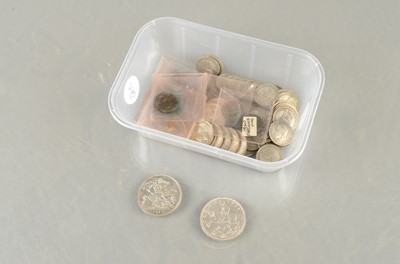 Lot 124 - A Collection of British silver coinage
