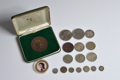 Lot 142 - A small collection of coins