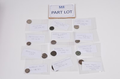 Lot 146 - A collection of Roman and other coins