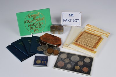 Lot 156 - A collection of British and some other coins