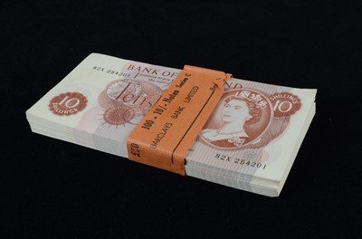 Lot 159 - Bank of England 10 Shilling 'Fforde' Bank Notes