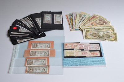 Lot 170 - A collection of World bank notes