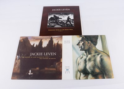 Lot 41 - Jackie Leven LPs