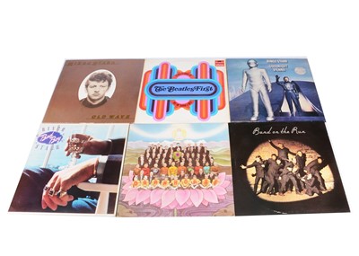 Lot 96 - Beatles and Solo LPs