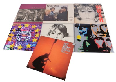 Lot 231 - U2 LPs