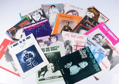 Lot 406 - Sheet Music / Female Artists