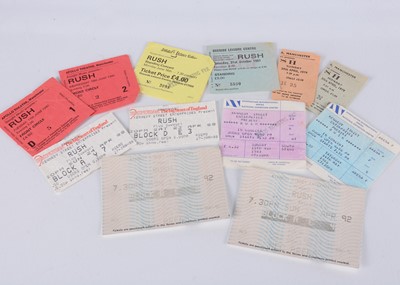 Lot 421 - Rush Concert Tickets