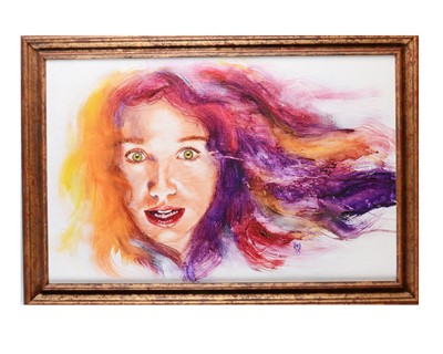 Lot 445 - Tori Amos / Ken Meyer Jr Painting