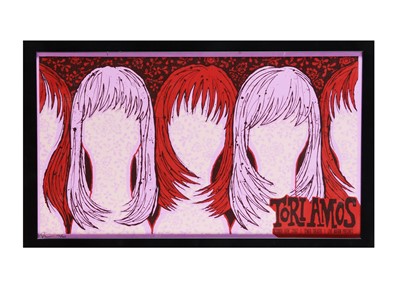 Lot 449 - Tori Amos / Todd Slater Concert Poster