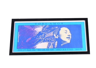 Lot 453 - Tori Amos / Scott Benge Concert Poster