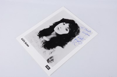 Lot 482 - Kate Bush / Signed Photo