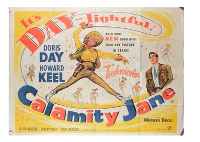 Lot 491 - Calamity Jane (1953) Quad Poster