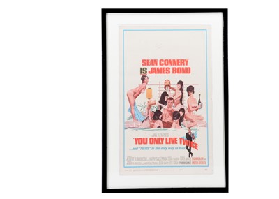 Lot 501 - James Bond / You Only Live Twice (1967) US Window Card poster