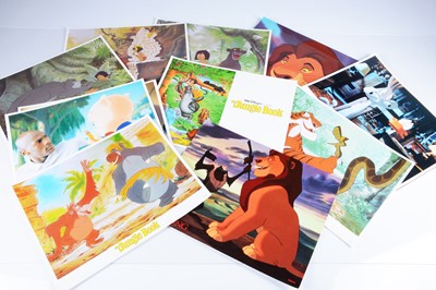 Lot 550 - Jungle Book / Lion King / Space Jam Lobby Cards