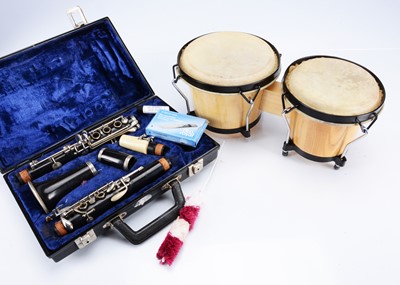 Lot 562 - Clarinet / Hand Drums