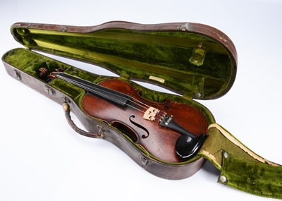 Lot 575 - German Violin