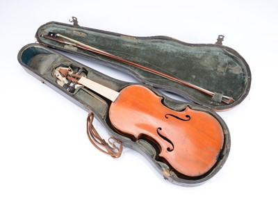 Lot 576 - German Violin