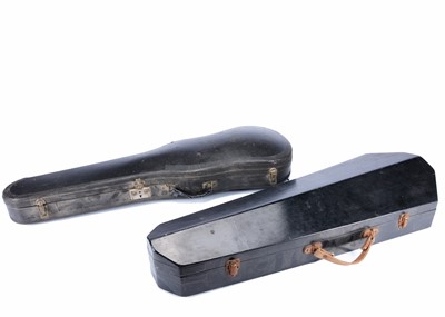 Lot 578 - Violin and Viola Bows / Violin Cases