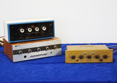 Lot 598 - Sterns Amplifier and Mixer / Leak Amplifier