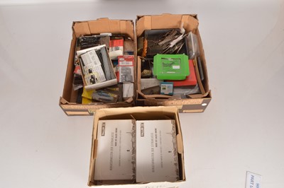 Lot 12 - Quantity of Fleischmann Faller and other N gauge Track Buildings and scenic accessories (qty in 3 boxes)