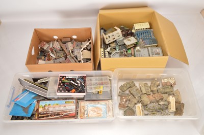 Lot 18 - Metcalfe TomyTec Kato and other N gauge buildings and scenic accessories (qty in 4 boxes)