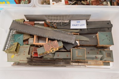Lot 19 - Hornby Peco Heljan Kibri and other N gauge Buildings and scenic accessories (qty in 6 boxes)