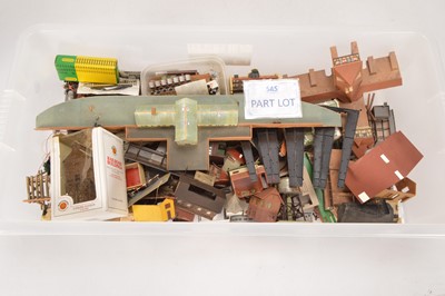 Lot 19 - Hornby Peco Heljan Kibri and other N gauge Buildings and scenic accessories (qty in 6 boxes)