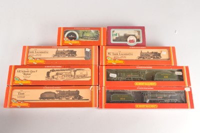 Lot 62 - Tri-ang Hornby Southern green Locomotives in original boxes 00 gauge (8)