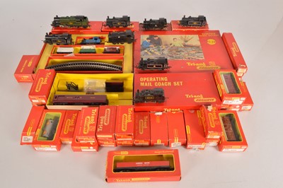 Lot 71 - Tri-ang  Complete set Locomotives and wagons 00 gauge (42)