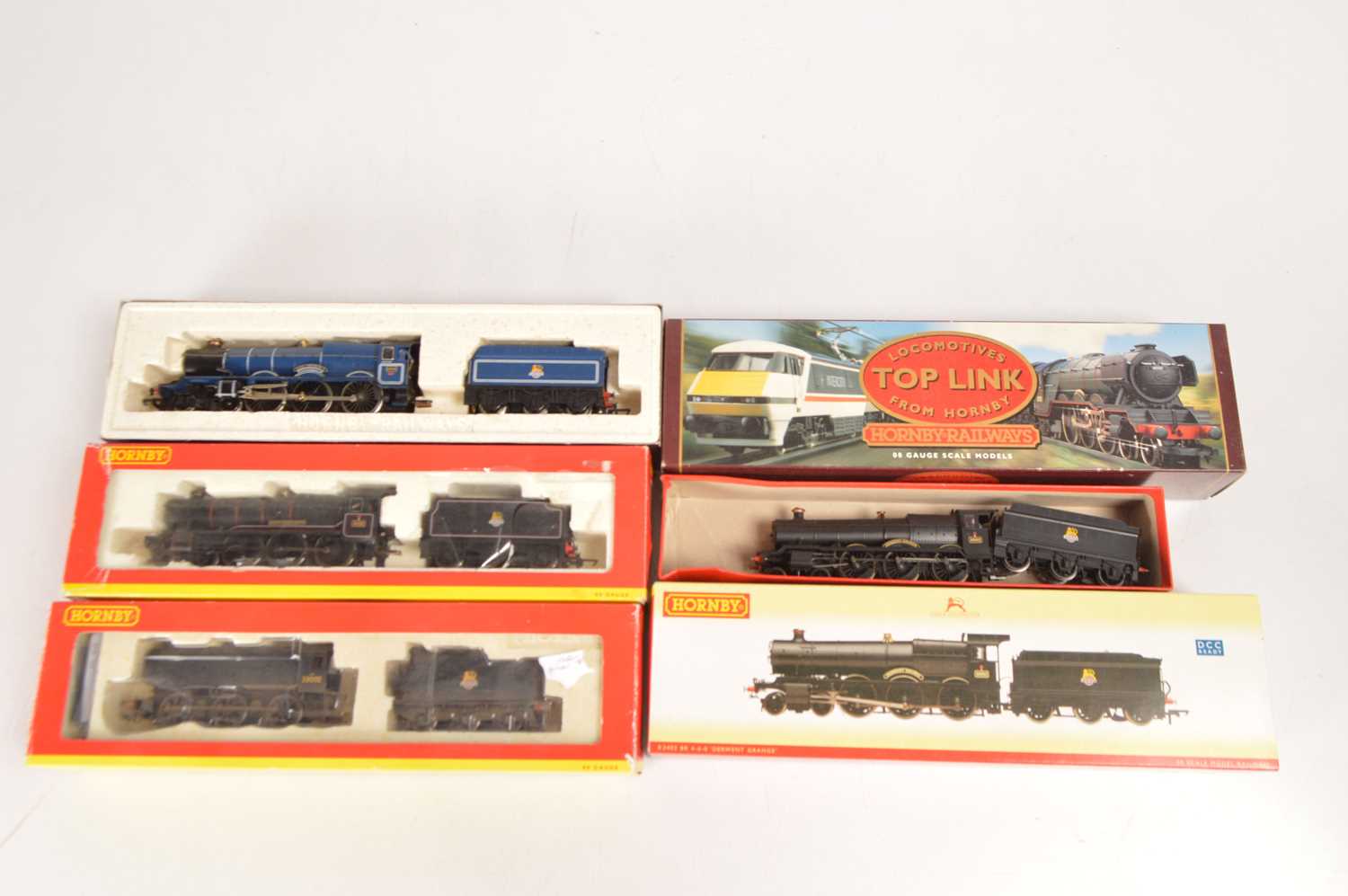 Lot 79 - Hornby Steam Locomotives and Tenders in original boxes 00 gauge (4)
