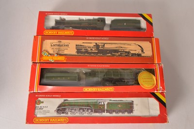 Lot 80 - Hornby Steam Locomotives and Tenders in original boxes 00 gauge (4)