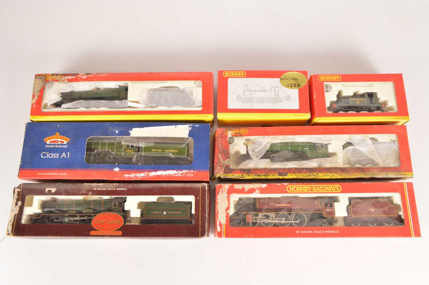 Lot 83 - Hornby and other  Steam Locomotives in original boxes 00 gauge (7)